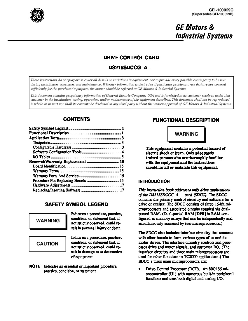 First Page Image of DS200SDCCG1-Instructional-Manual.pdf